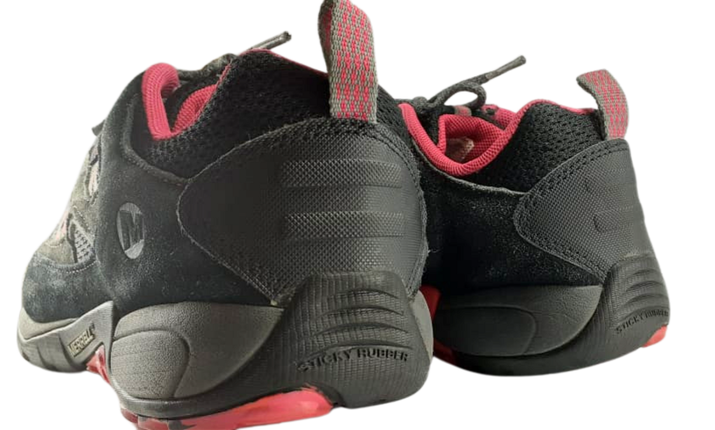 MERREL BLACK CABARET Sneakers Shoes Lace up Hiking Sports