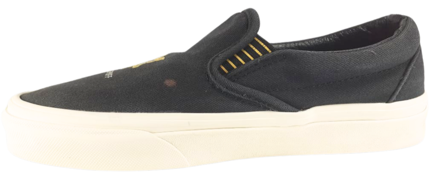 Vans X Harry Potter Hufflepuff Classic Slip On Shoes Black