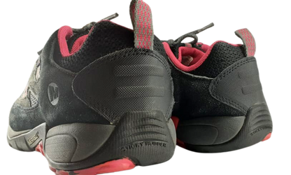 MERREL BLACK CABARET Sneakers Shoes Lace up Hiking Sports