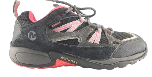 MERREL BLACK CABARET Sneakers Shoes Lace up Hiking Sports