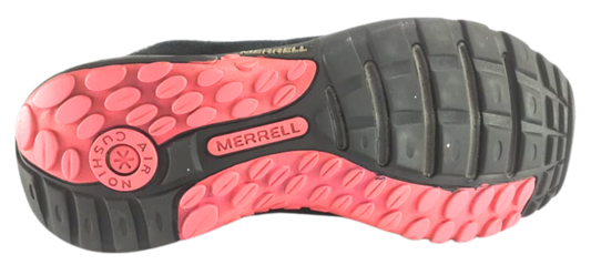MERREL BLACK CABARET Sneakers Shoes Lace up Hiking Sports
